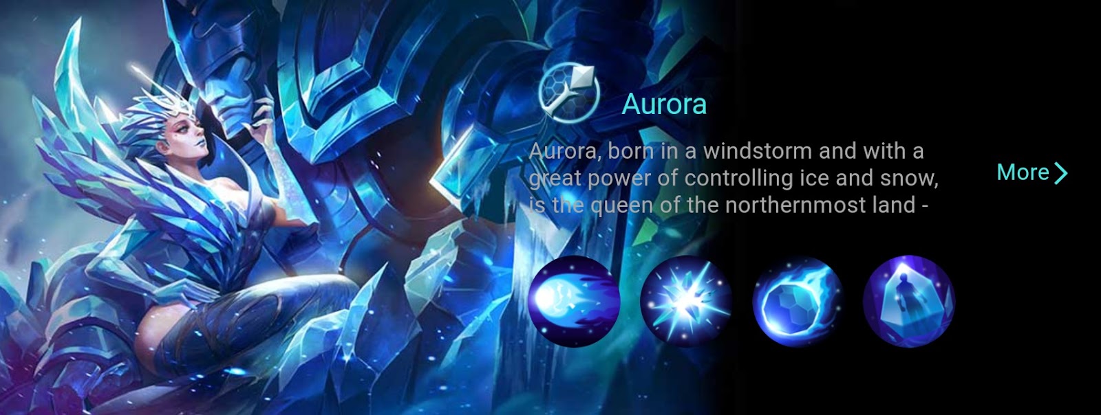 Skill hero Aurora Mobile Legend